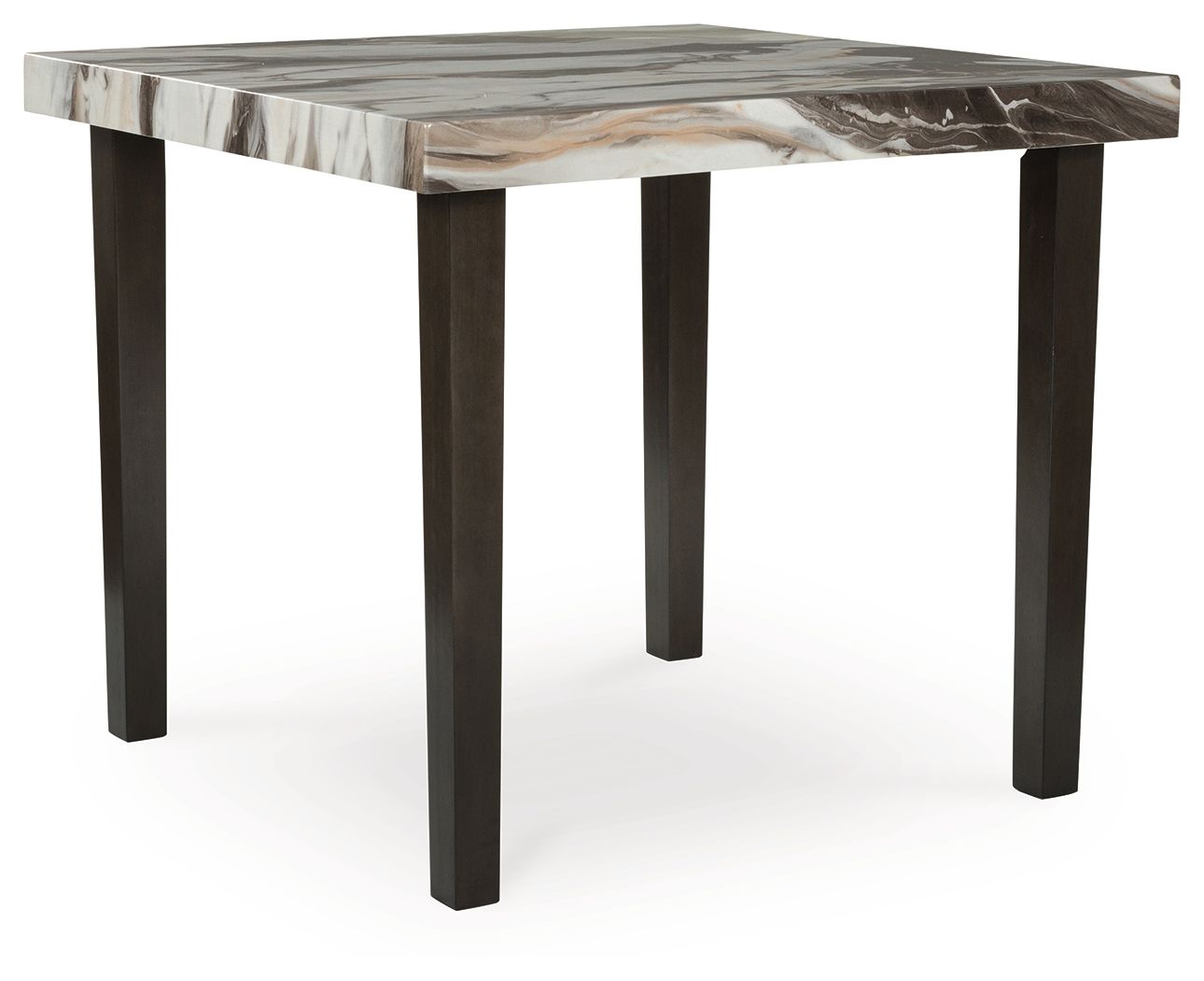 Jeshina - Dark Brown / Beige - Square Dining Room Counter Table - Urban Living Furniture (Los Angeles, CA)