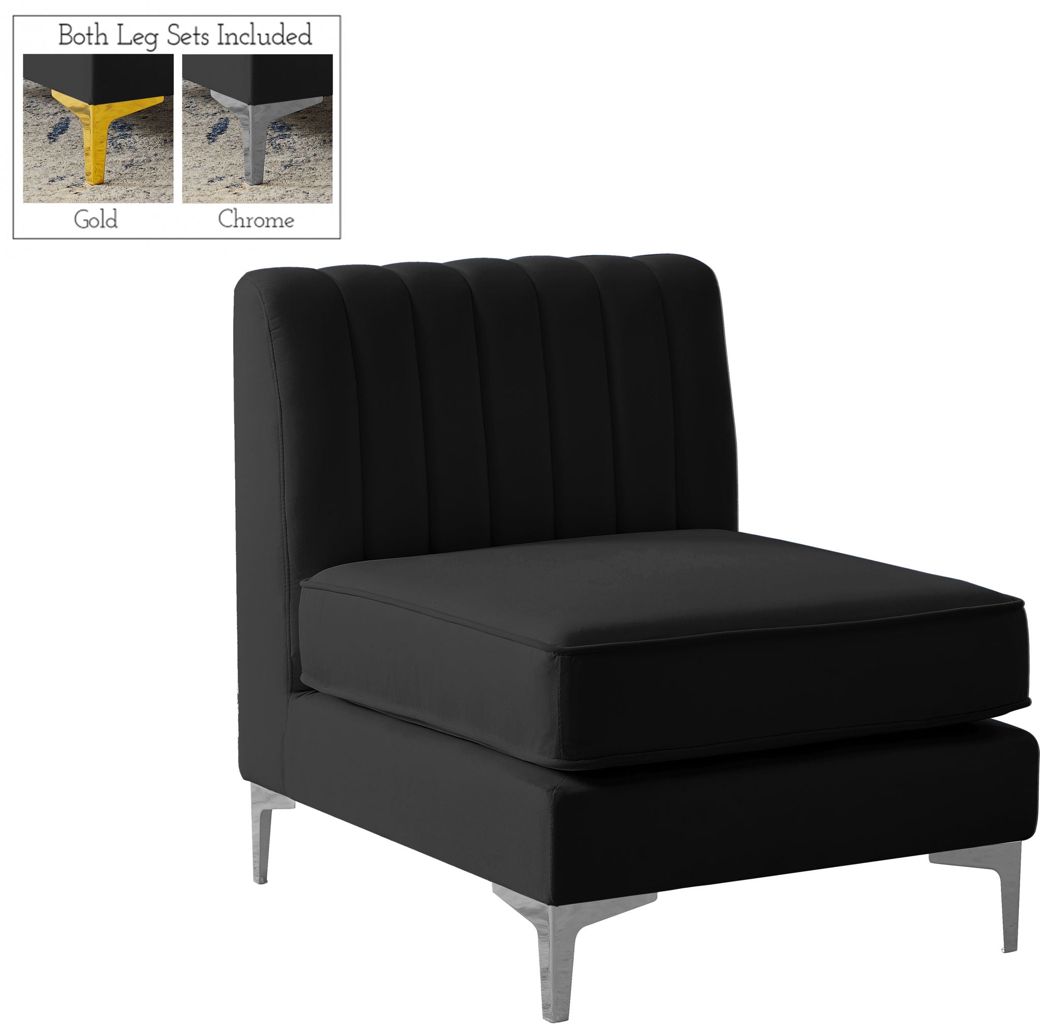 Alina - Armless Chair - Urban Living Furniture (Los Angeles, CA)