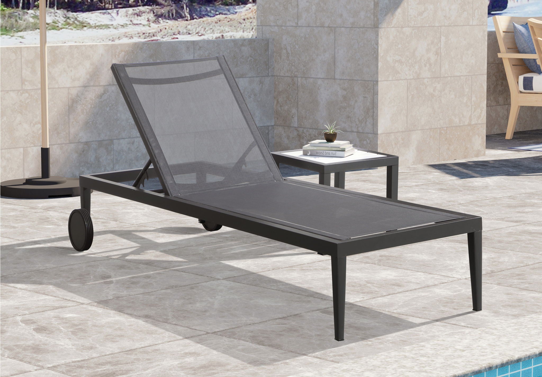 Nizuc - Outdoor Patio End Table - Urban Living Furniture (Los Angeles, CA)