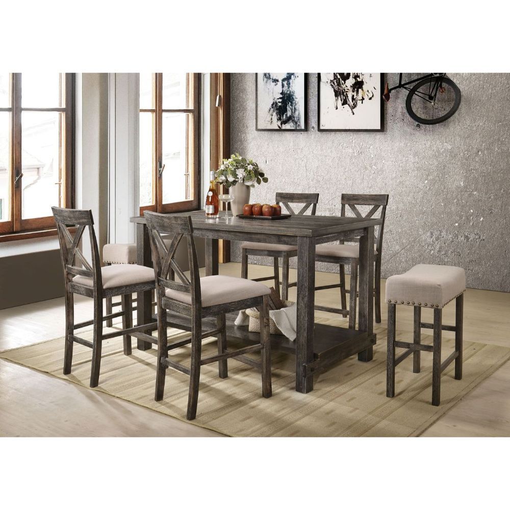 Martha II - Counter Height Table - Urban Living Furniture (Los Angeles, CA)