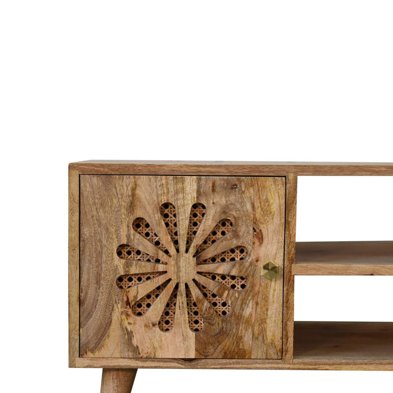 Rosalie - Media Unit - Beige Brown