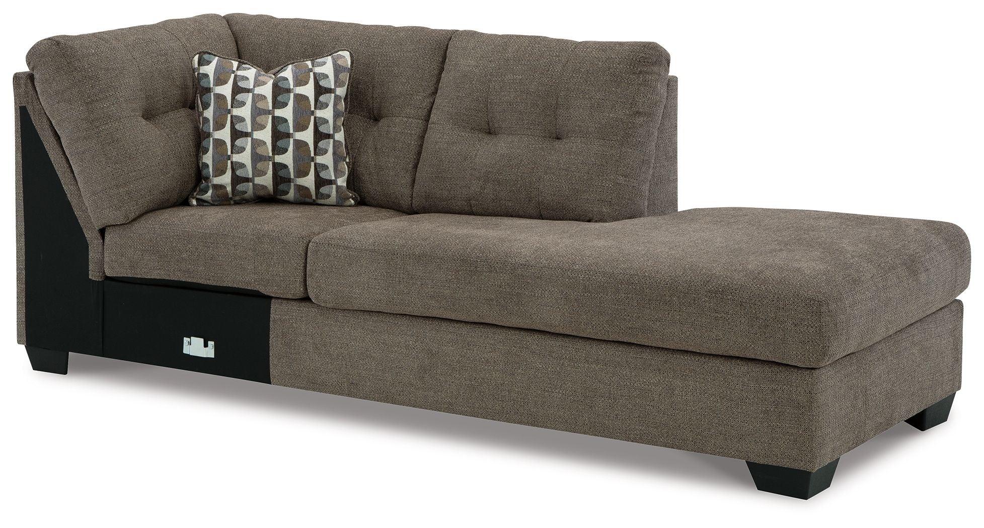 Mahoney - Chocolate - Raf Corner Chaise - Urban Living Furniture (Los Angeles, CA)