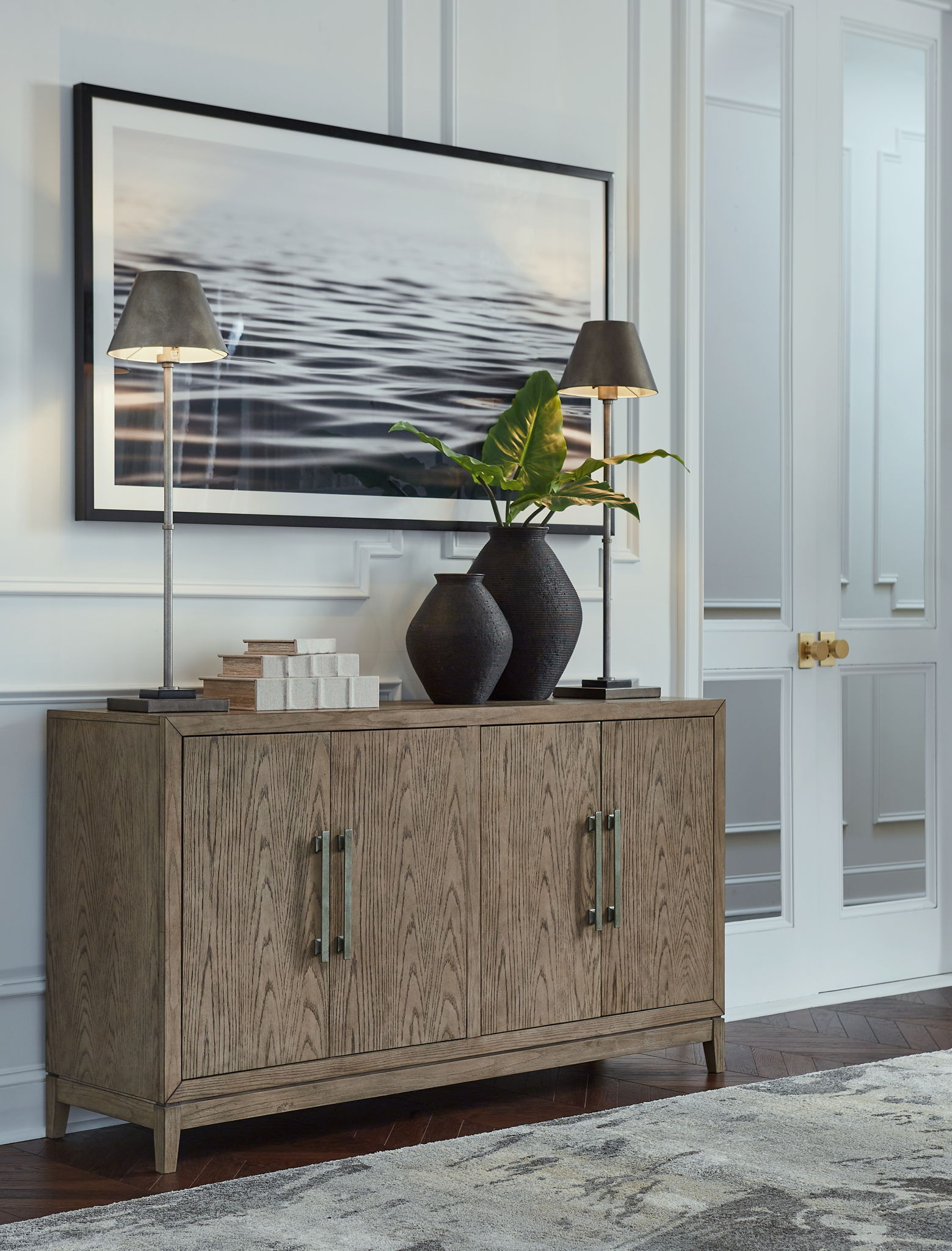 Chrestner - Gray - Dining Room Server - Urban Living Furniture (Los Angeles, CA)