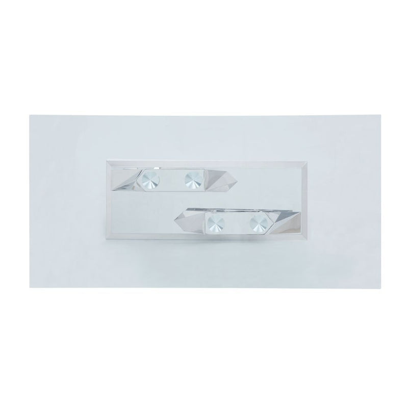 Gianna - Dining Table - Clear Glass & Stainless Steel - Urban Living Furniture (Los Angeles, CA)