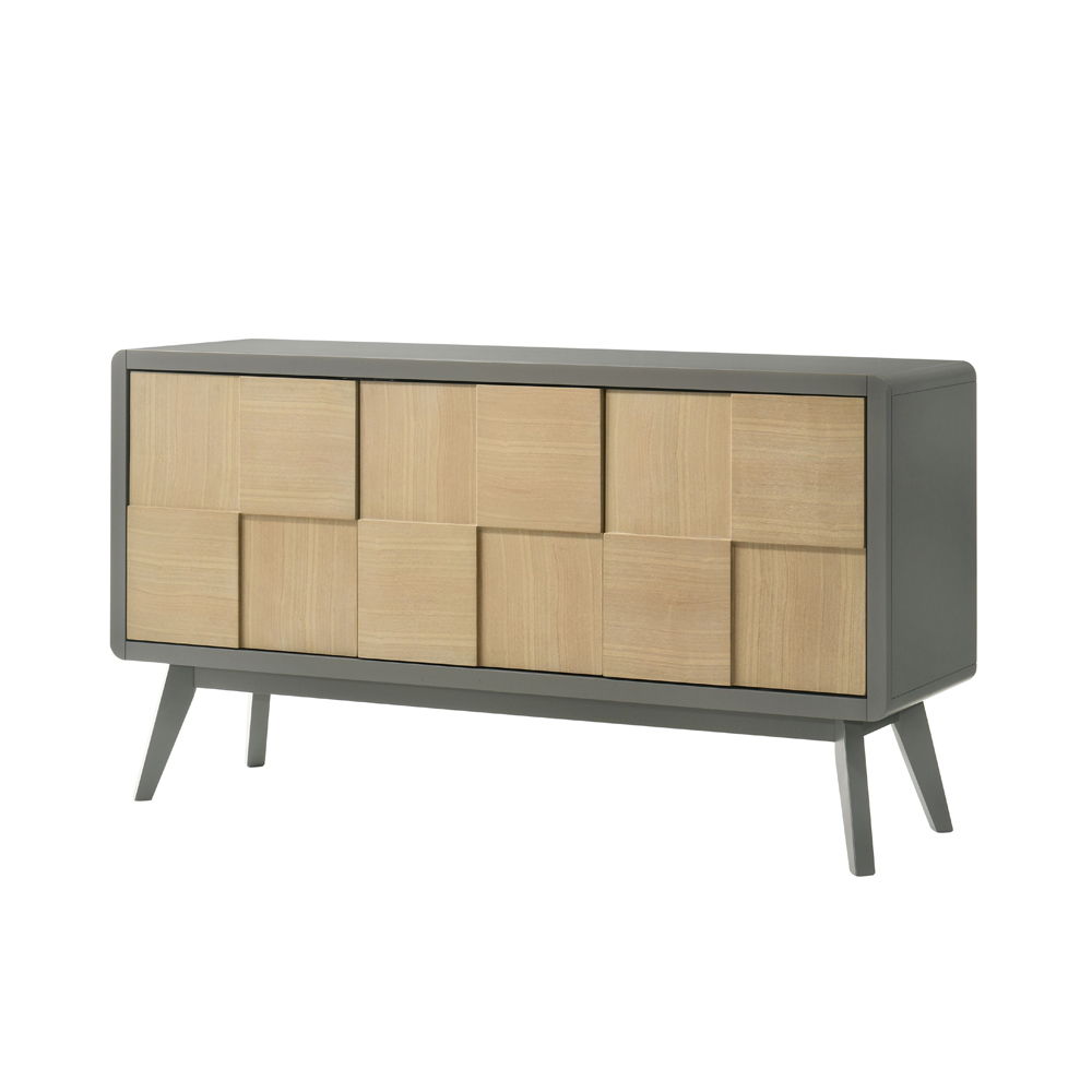 Blayde - Server - Light Gray & Natural Finish - Urban Living Furniture (Los Angeles, CA)