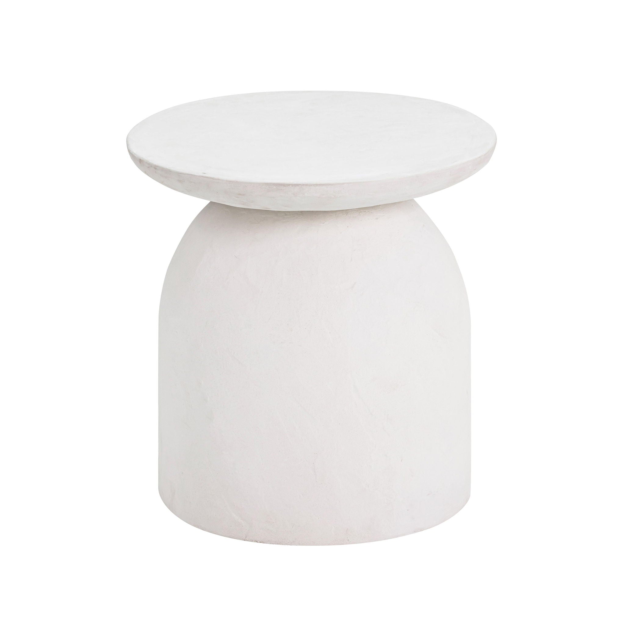 Aloe - Concrete Side Table - White - Urban Living Furniture (Los Angeles, CA)
