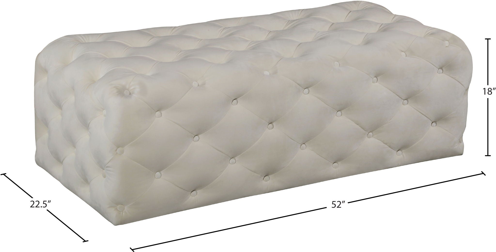 Casey - Bench Ottoman - Urban Living Furniture (Los Angeles, CA)