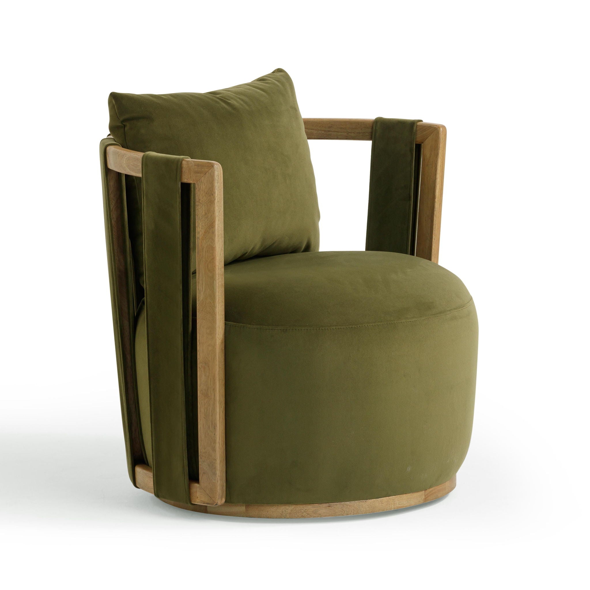 Paolo - Textured Weave Swivel Chair - Urban Living Furniture (Los Angeles, CA)
