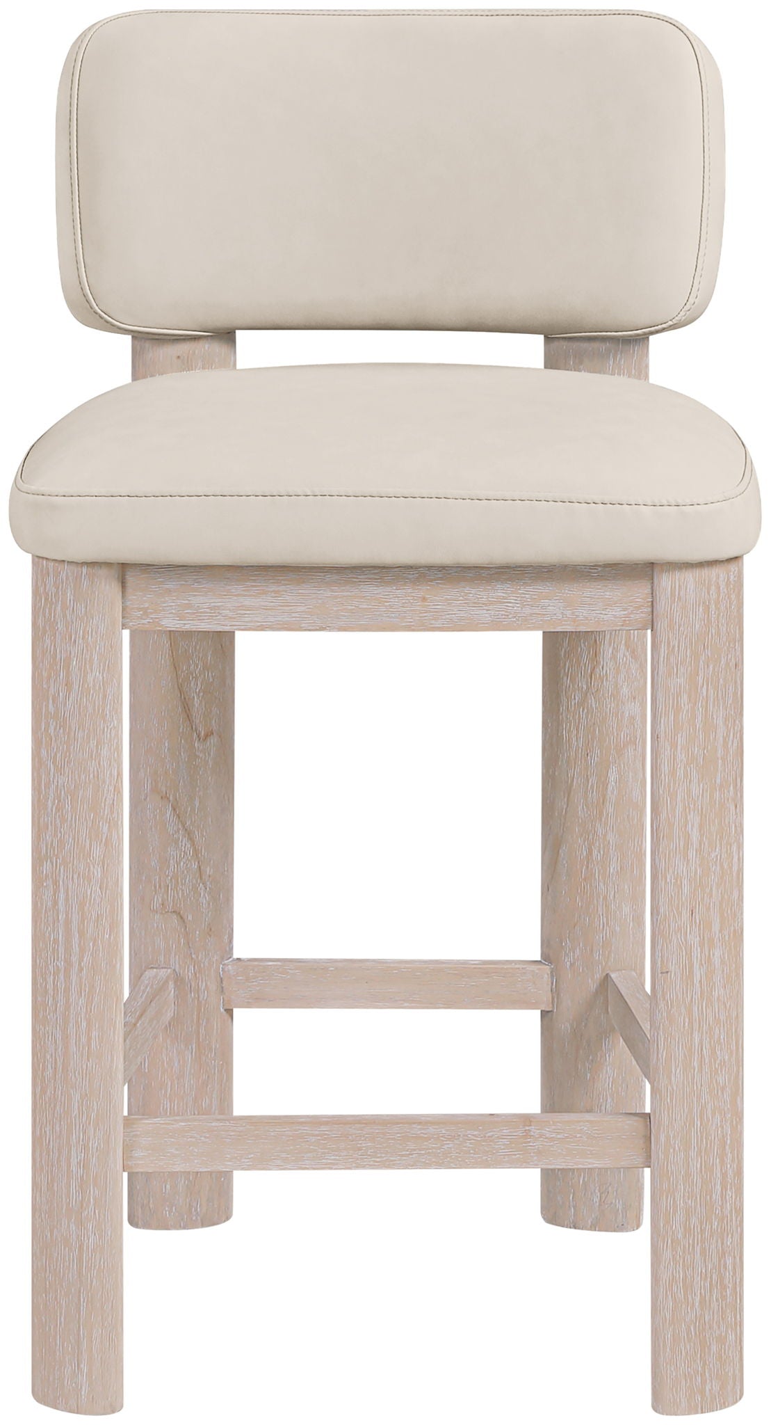 Paloma - Faux Leather Upholstered Counter Stool (Set of 2)