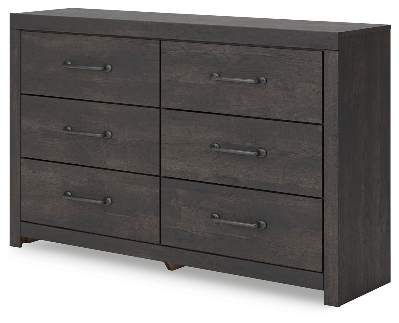 Hollivern - Dark Gray - Six Drawer Dresser - Urban Living Furniture (Los Angeles, CA)