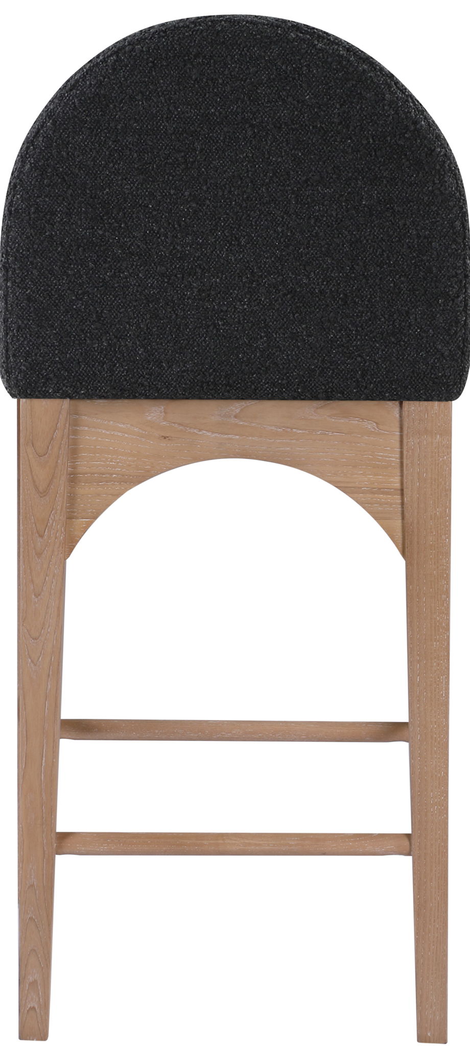 Waldorf - Boucle Stool With Natural Legs - Urban Living Furniture (Los Angeles, CA)