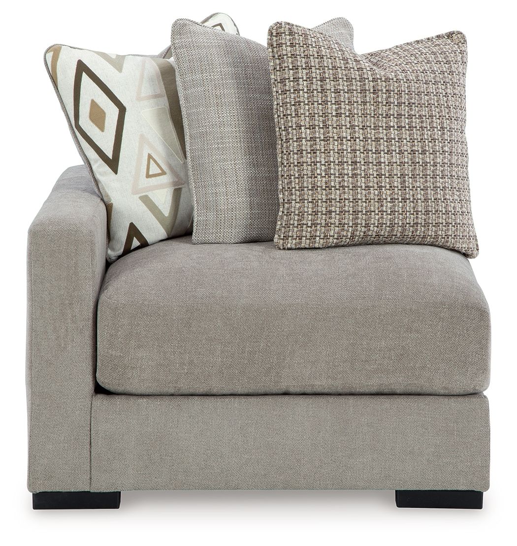 Aslan Court - Pebble - Laf Corner Chair - Urban Living Furniture (Los Angeles, CA)