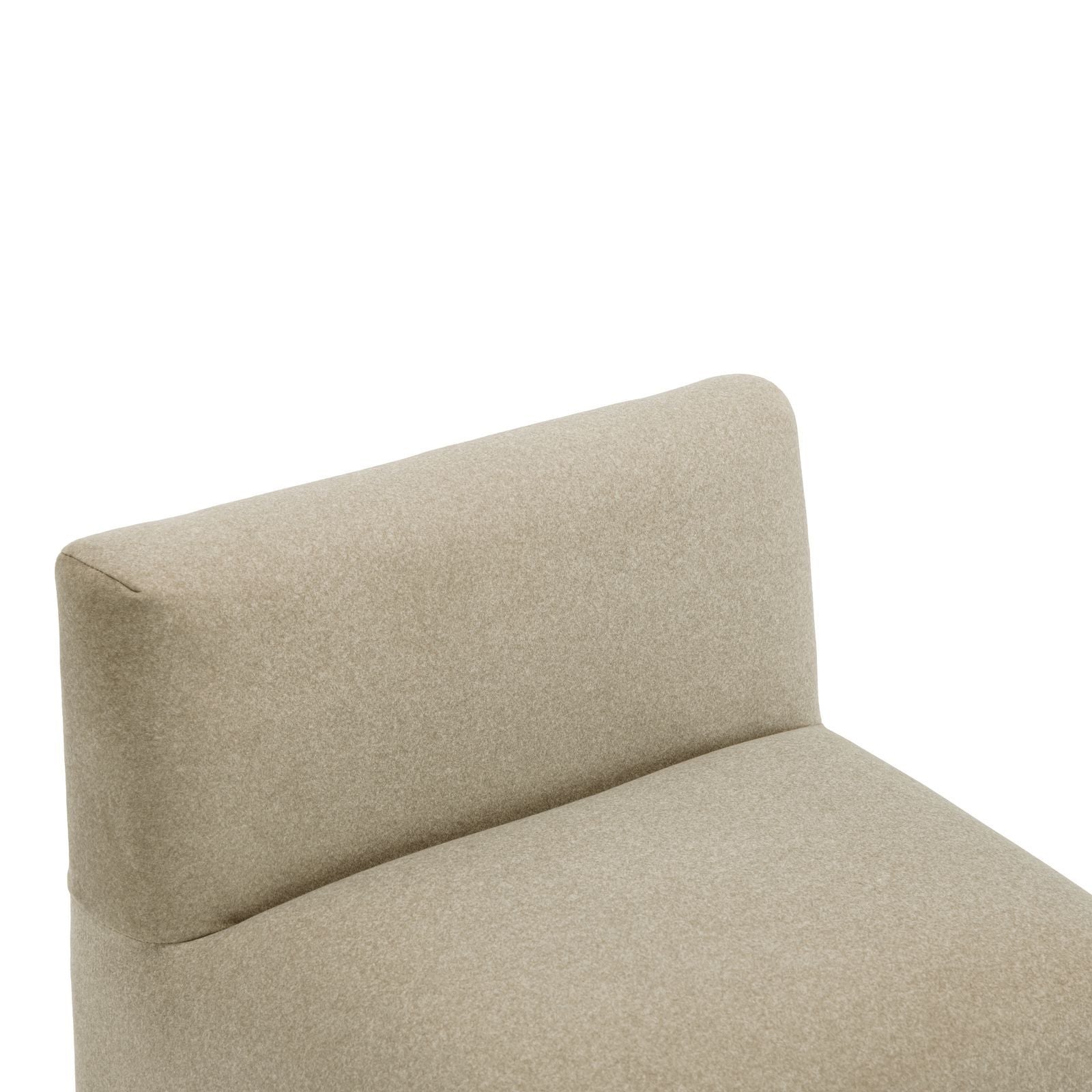 Pippa - Mohair Stool - Taupe - Urban Living Furniture (Los Angeles, CA)