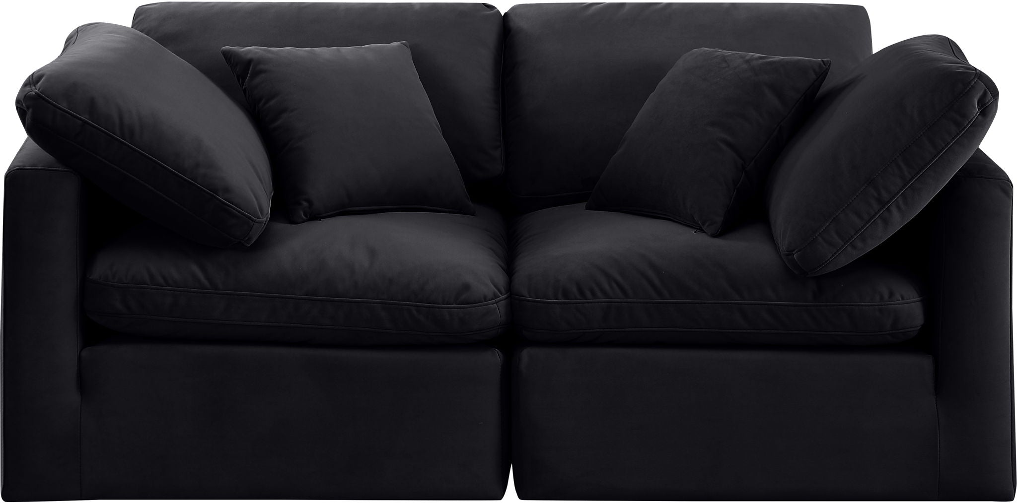 Indulge - Velvet 2 Seat Modular Sofa - Urban Living Furniture (Los Angeles, CA)