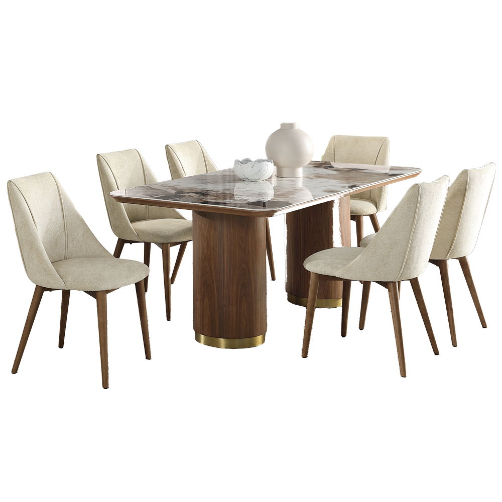 Willene - Dining Table With Ceramic Top - Urban Living Furniture (Los Angeles, CA)