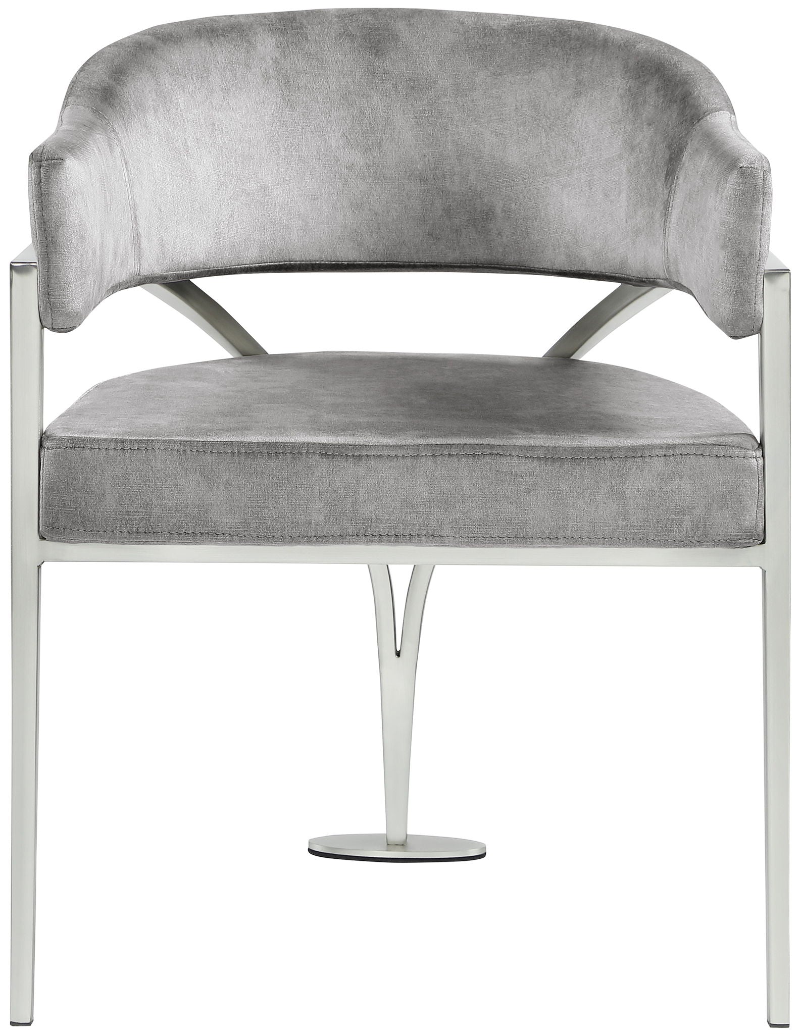 Madelyn - Dining Chair (Set of 2) - Brushed Chrome - Urban Living Furniture (Los Angeles, CA)