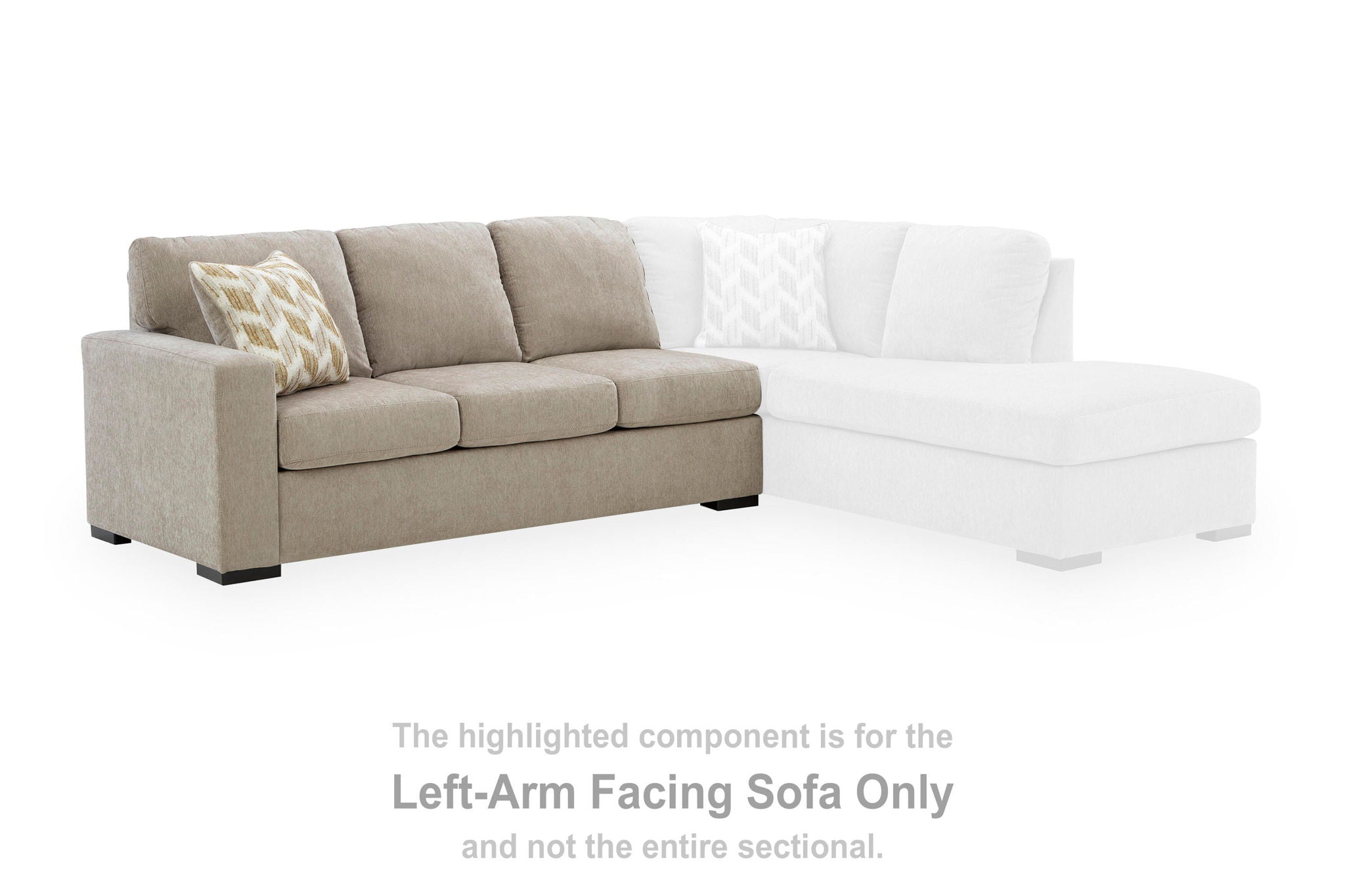 Bridgepoint - LAF Sofa - Stone