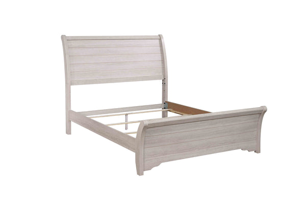 Coralee - King Headboard - Chalk / Gray