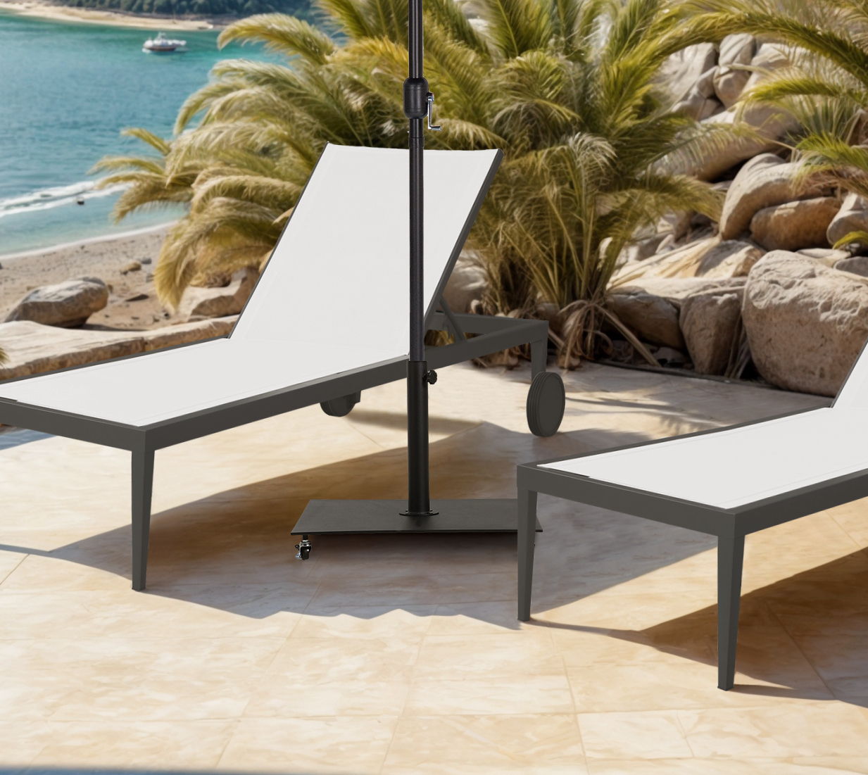 Belize - Steel Patio Umbrella Base - Urban Living Furniture (Los Angeles, CA)