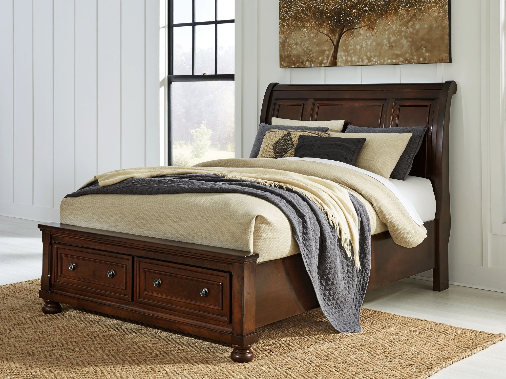 Porter - Sleigh Storage Bed - Urban Living Furniture (Los Angeles, CA)