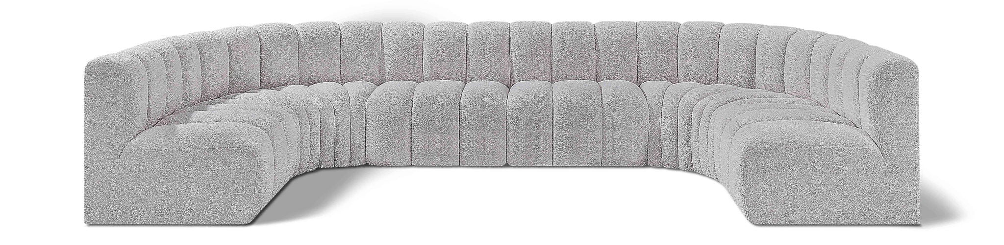Arc - Boucle Fabric 8 Piece Modular Sofa - Urban Living Furniture (Los Angeles, CA)