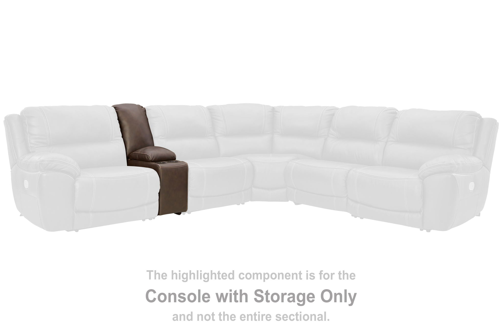 Dunleith - Chocolate - Console w/ Storage - Urban Living Furniture (Los Angeles, CA)