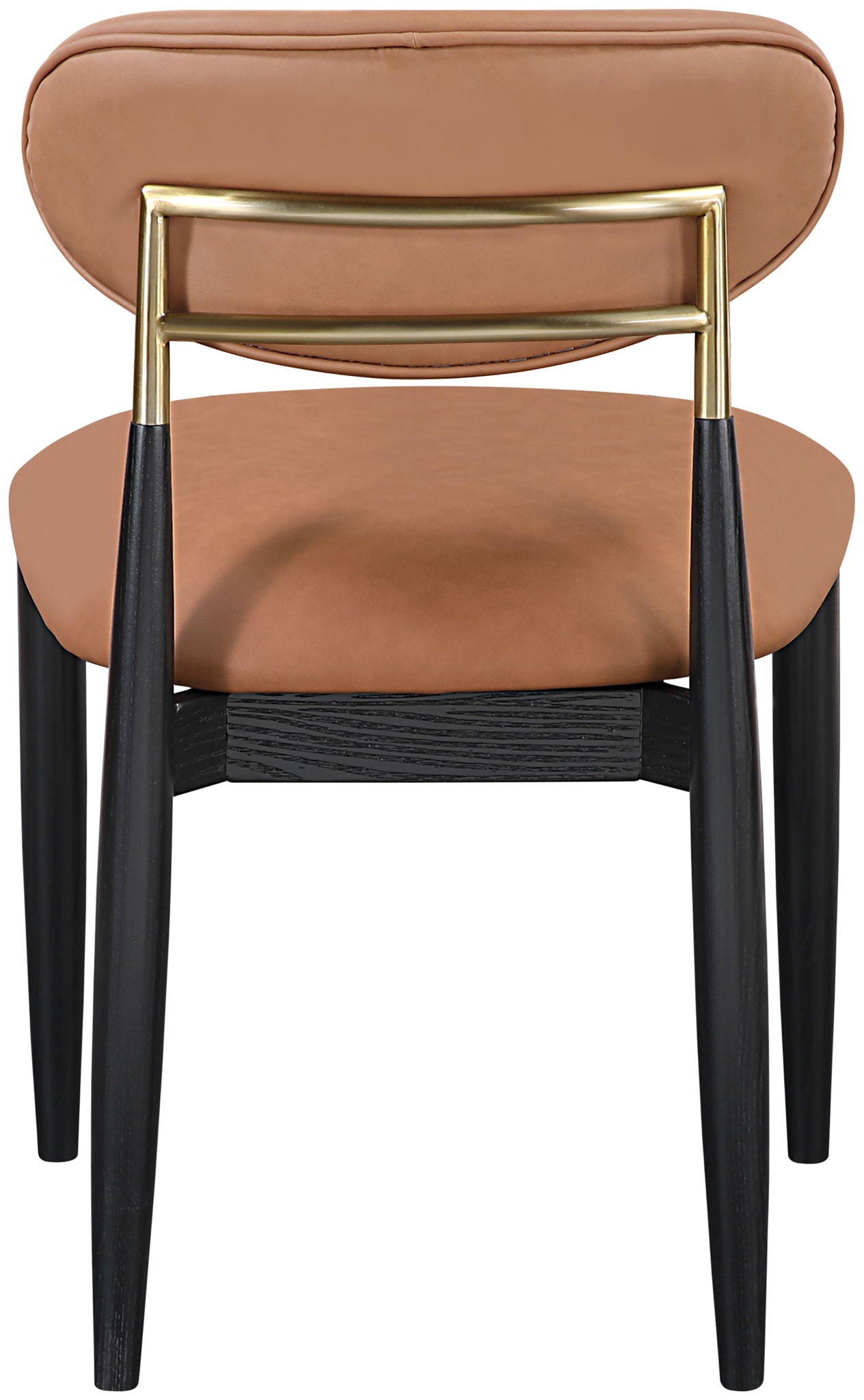 Riccio - Dining Side Chair (Set of 2) - Black And Gold Frame - Urban Living Furniture (Los Angeles, CA)