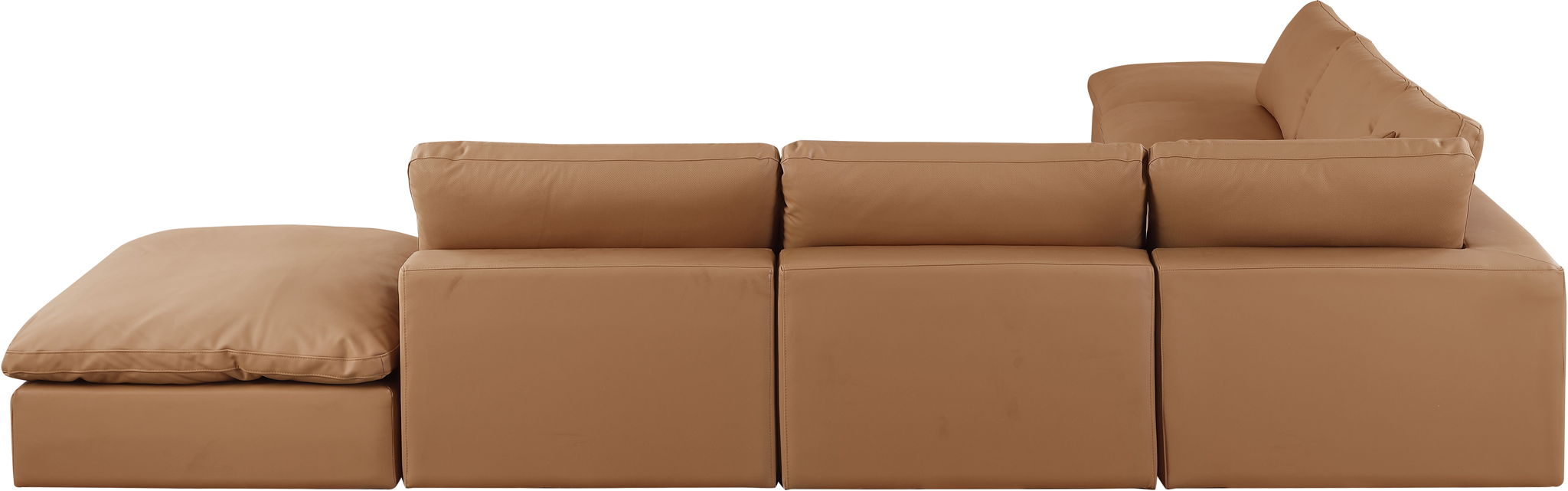Comfy - 7 Piece Faux Leather Modular Corner Sectional - Urban Living Furniture (Los Angeles, CA)
