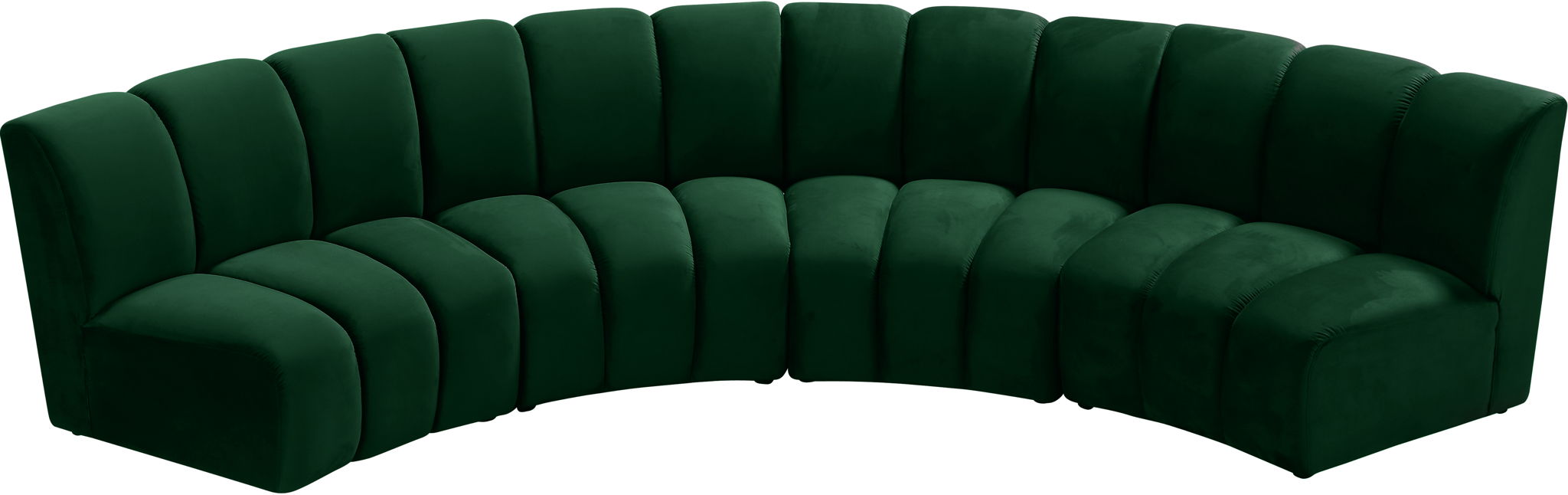 Infinity - 4 Piece Velvet Modular Sectional - Urban Living Furniture (Los Angeles, CA)