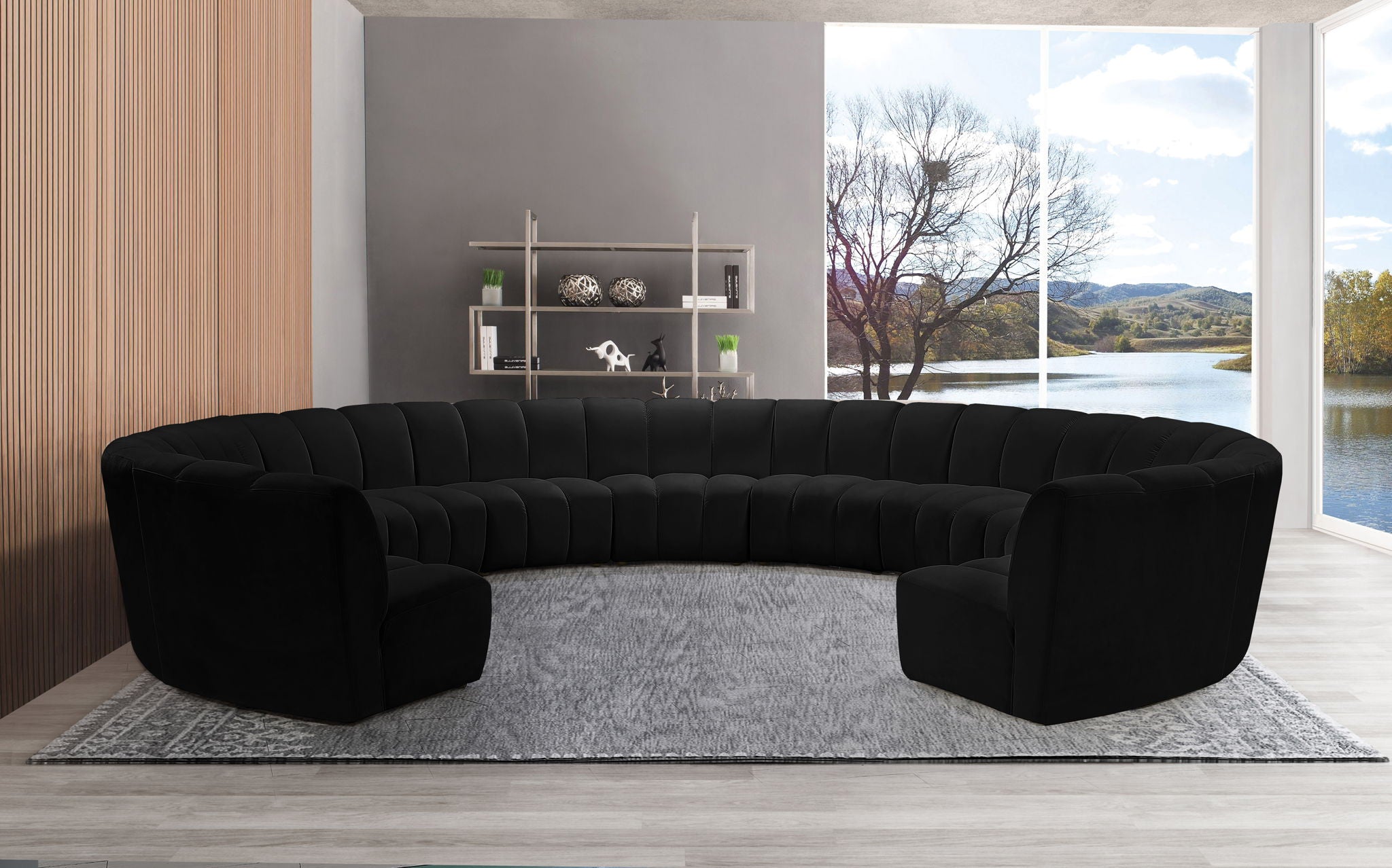 Infinity - 11 Piece Velvet Modular Sectional - Urban Living Furniture (Los Angeles, CA)