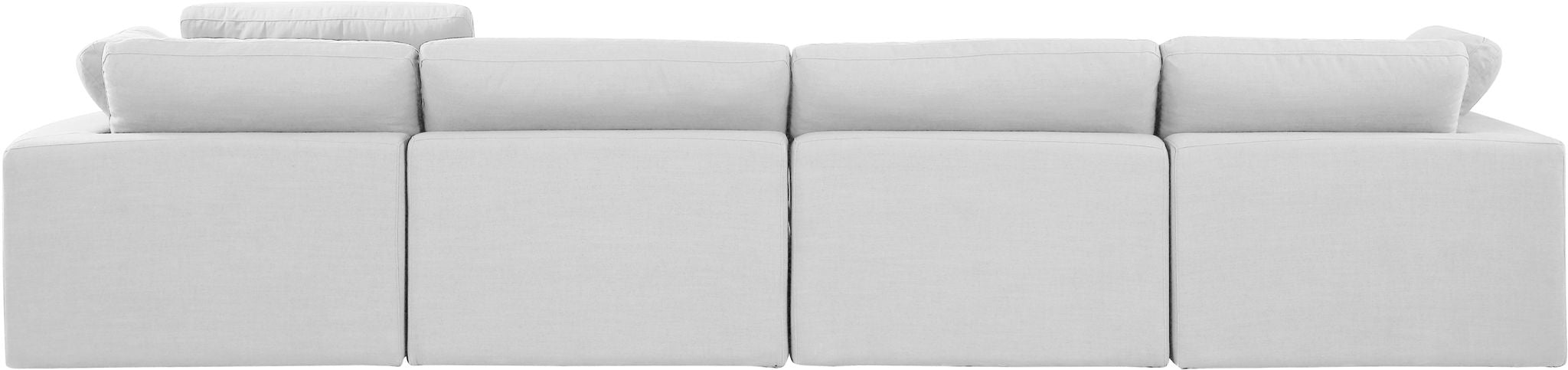 Comfy - Linen Modular Sofa 4 Seats - Urban Living Furniture (Los Angeles, CA)