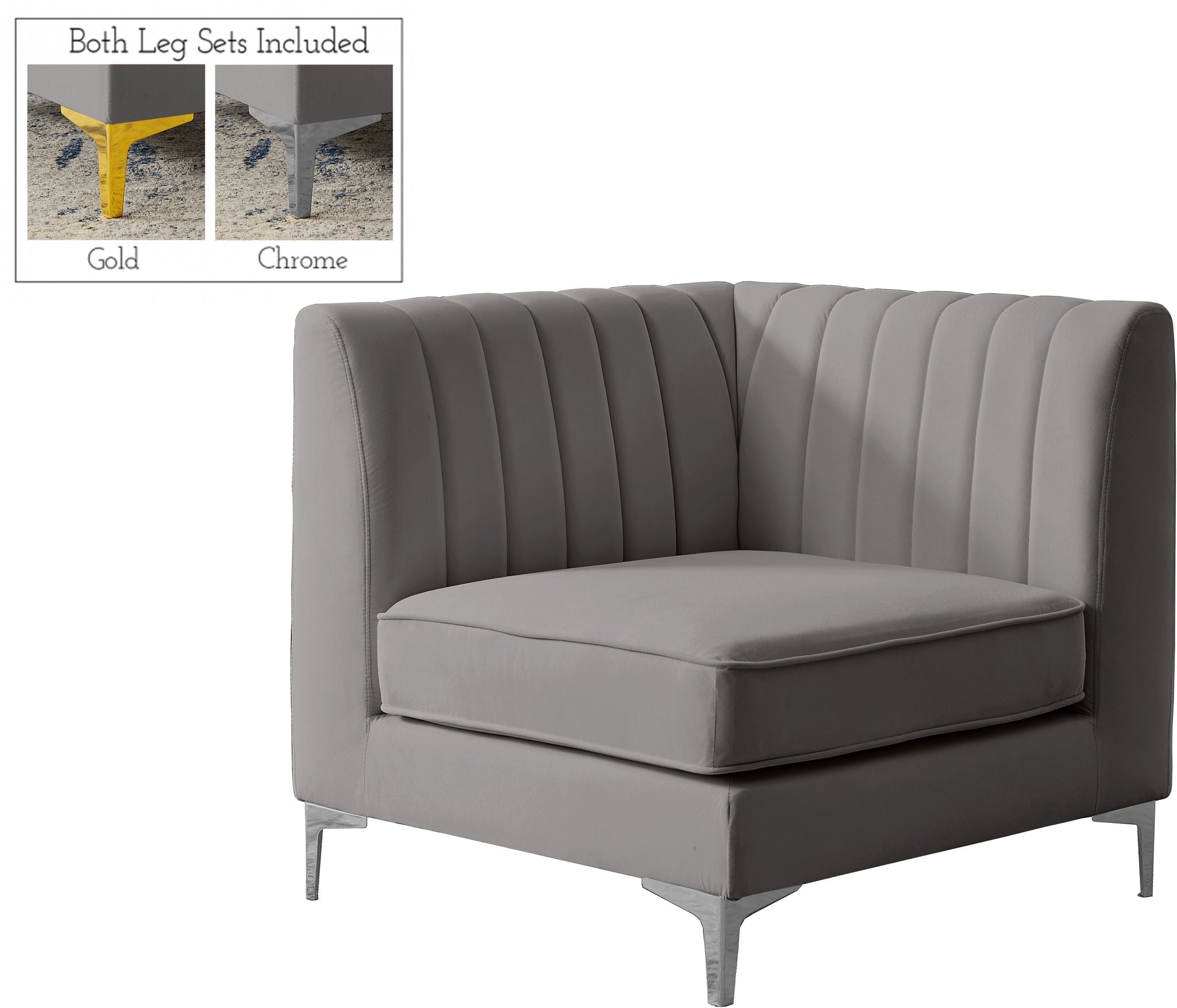 Alina - Corner Chair - Urban Living Furniture (Los Angeles, CA)