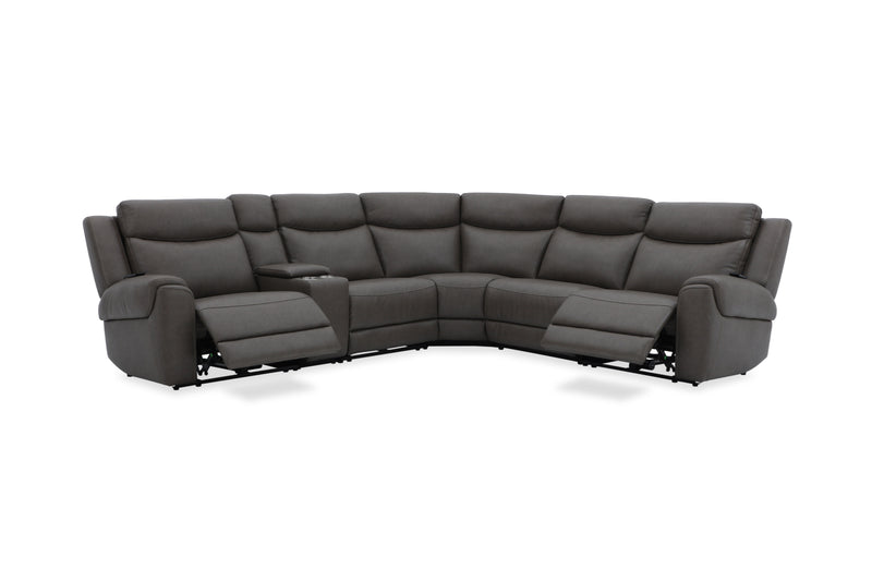 Momentum - Modular Power Reclining Sectional With Power Adjustable Headrests
