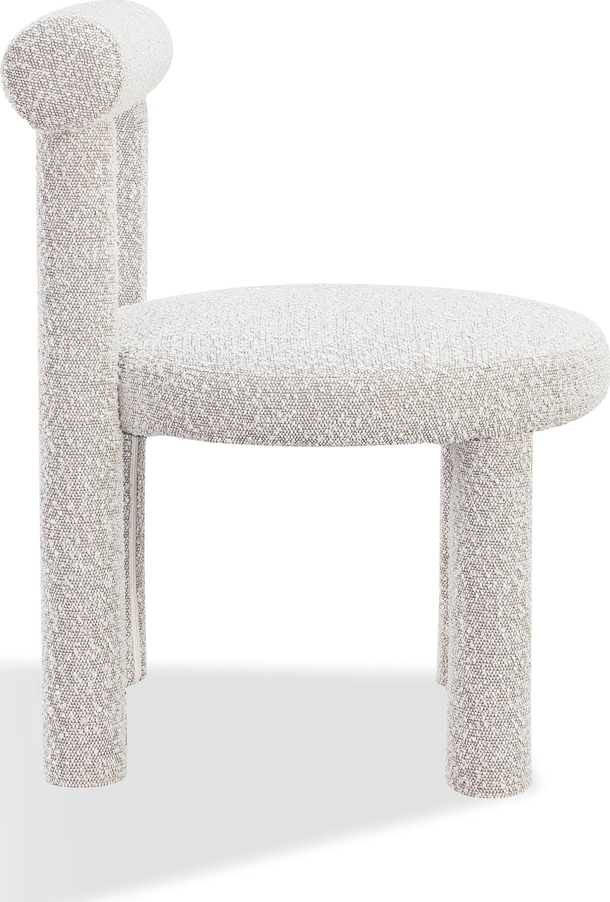 Crossroads 2.0 - Addison Modern Dining Chair (Set of 2) - Cotton Ball Boucle