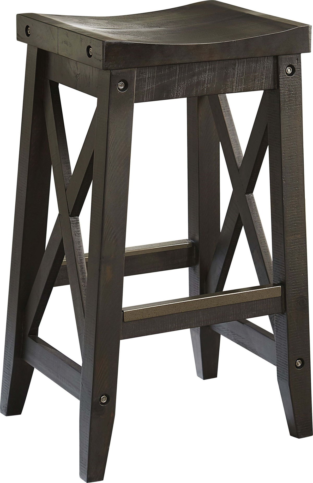 Yosemite - Solid Wood Bar Stool - Cafe