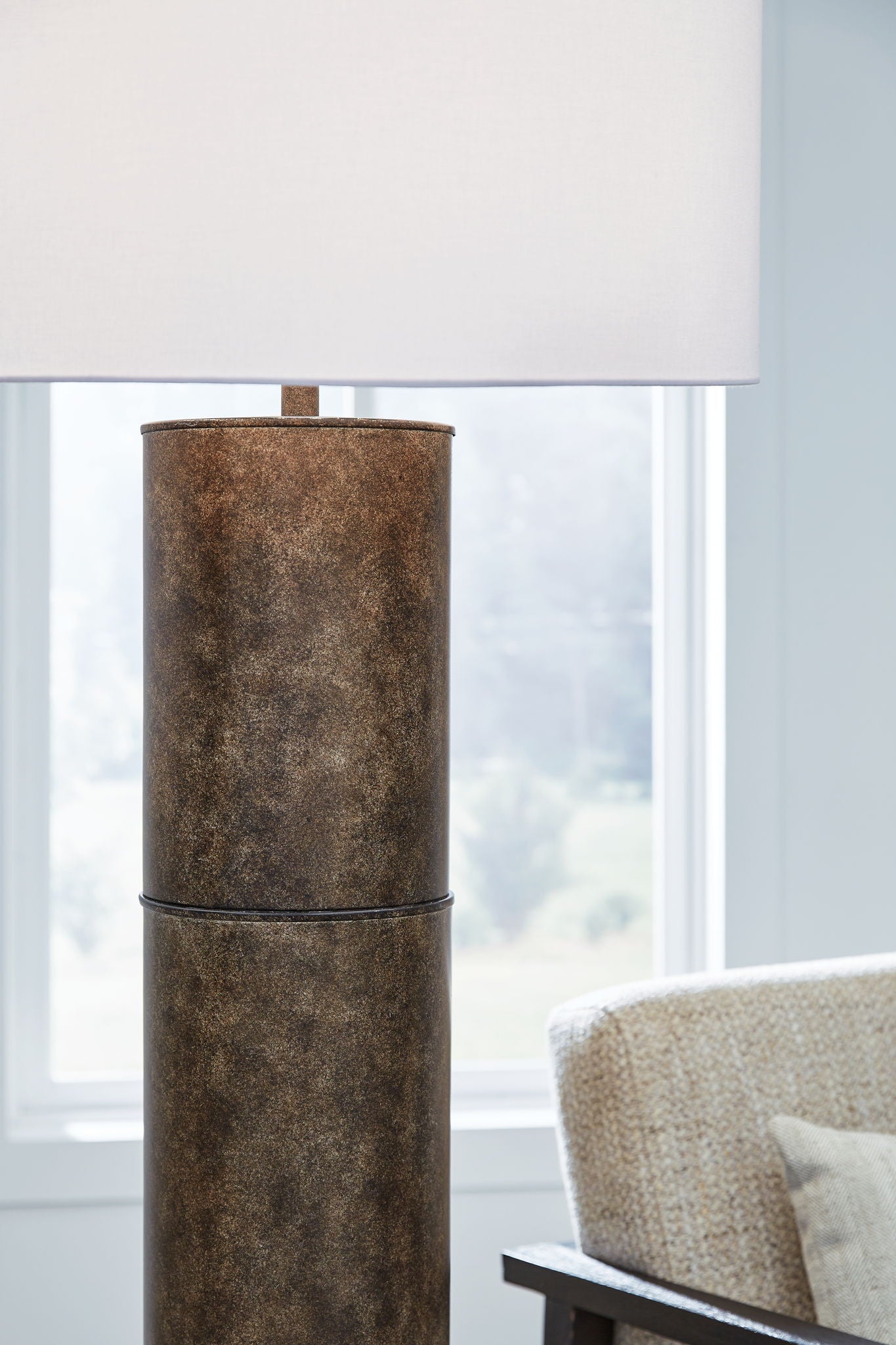 Jebson - Dark Bronze Finish - Metal Floor Lamp - Urban Living Furniture (Los Angeles, CA)