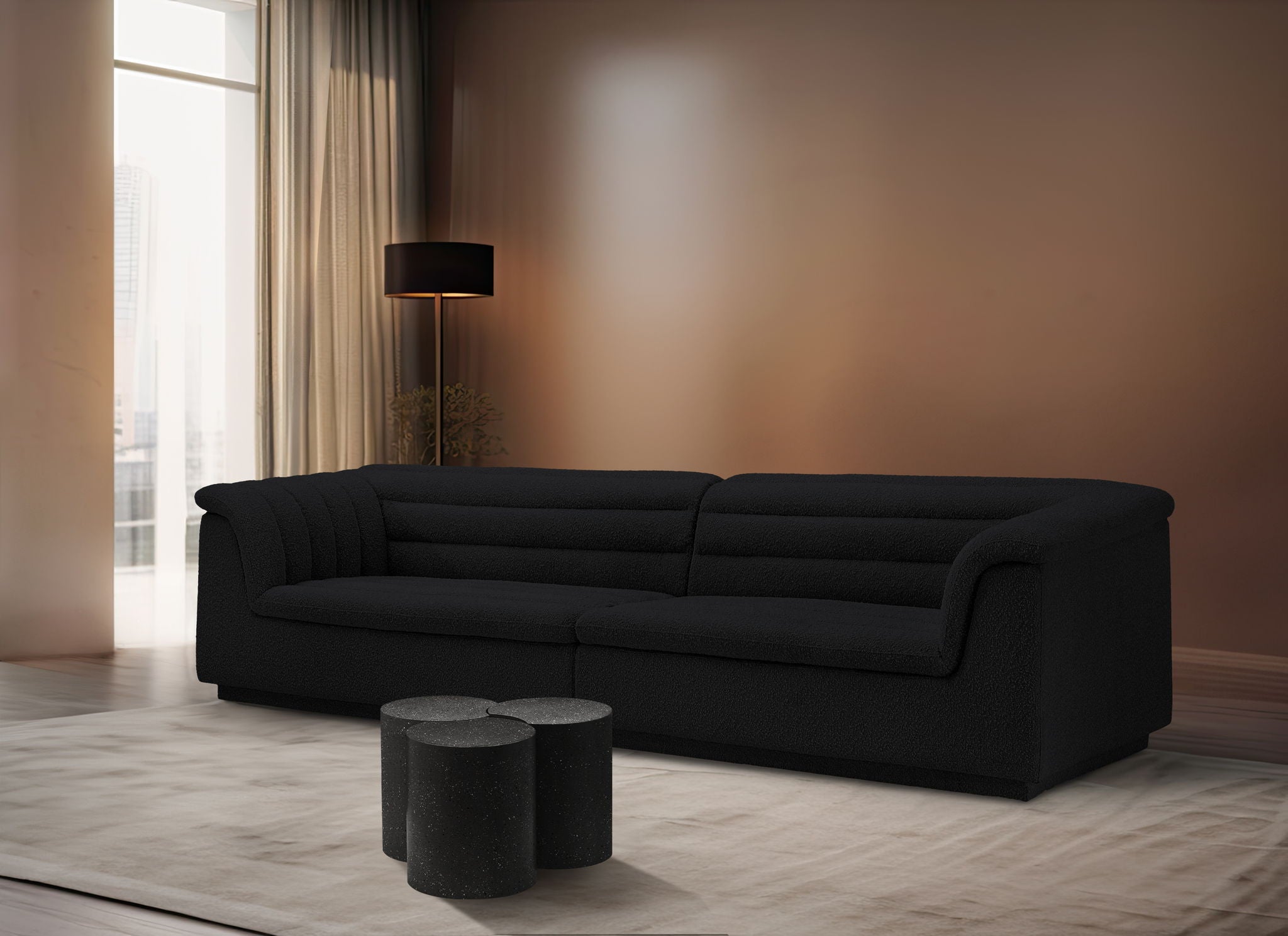 Dimple - 3 Piece Modular Coffee Table - Terazzo Finish - Urban Living Furniture (Los Angeles, CA)