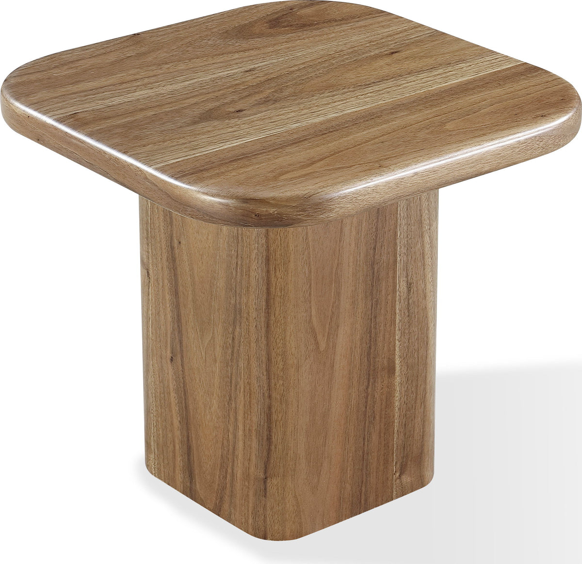 Juba - Walnut End Table - Mongoose