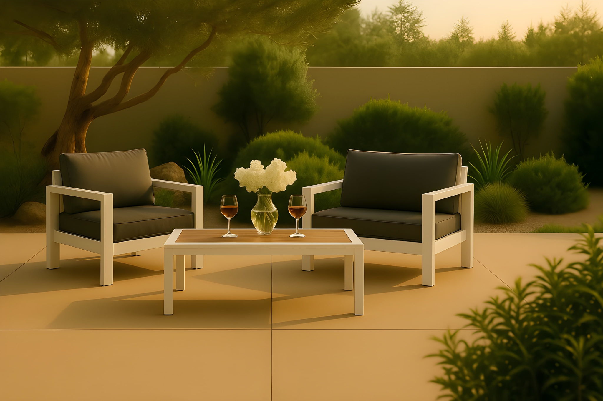 Nizuc - Outdoor Patio Coffee Table - Urban Living Furniture (Los Angeles, CA)