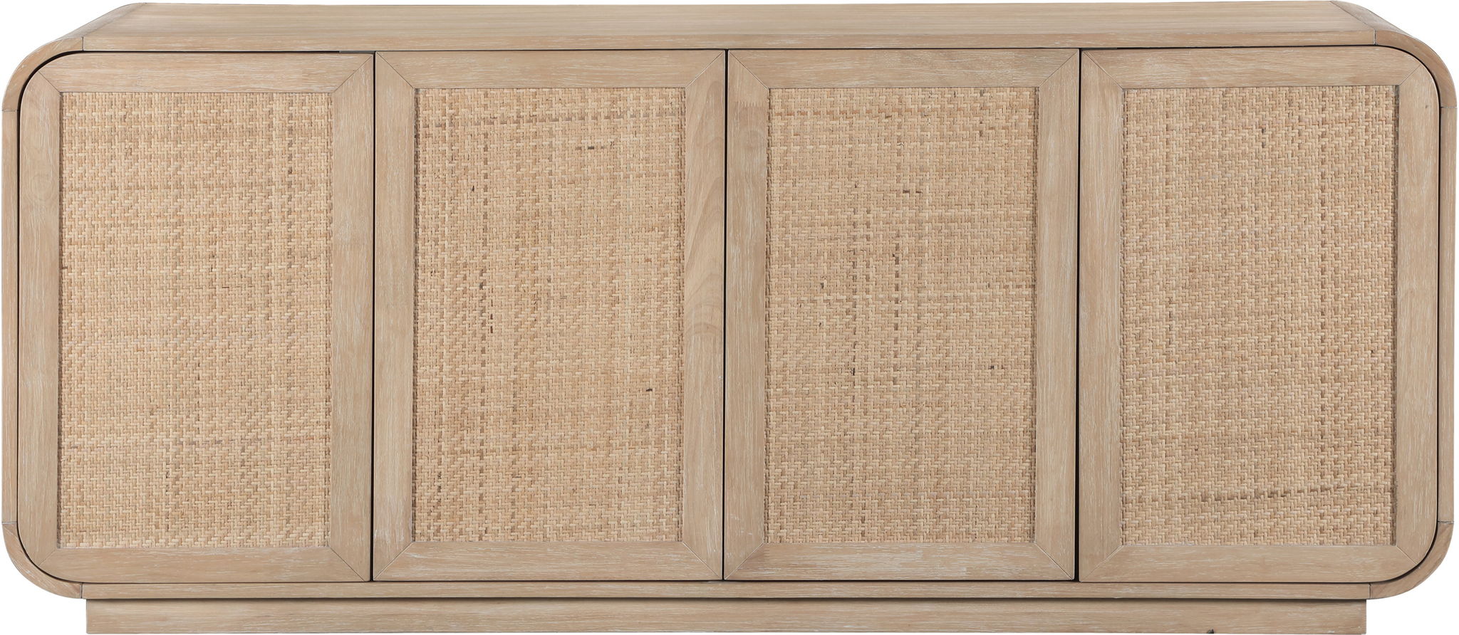 Windsor - 72" Rubberwood Sideboard / Buffet - Natural - Urban Living Furniture (Los Angeles, CA)