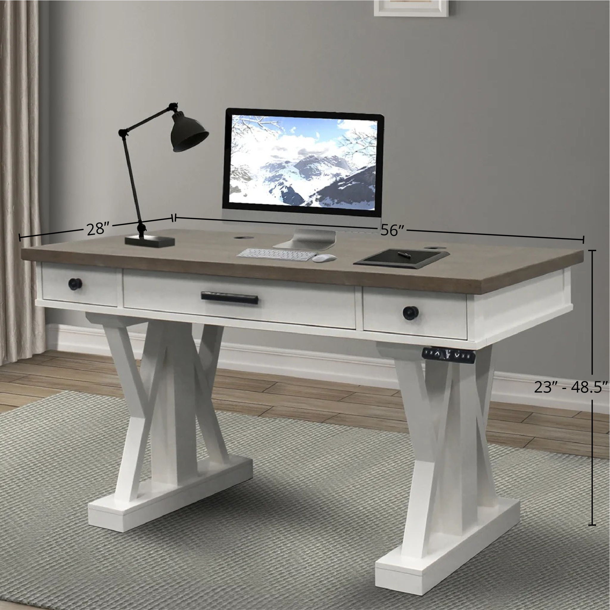 Americana Modern - Power Lift Desk - Urban Living Furniture (Los Angeles, CA)
