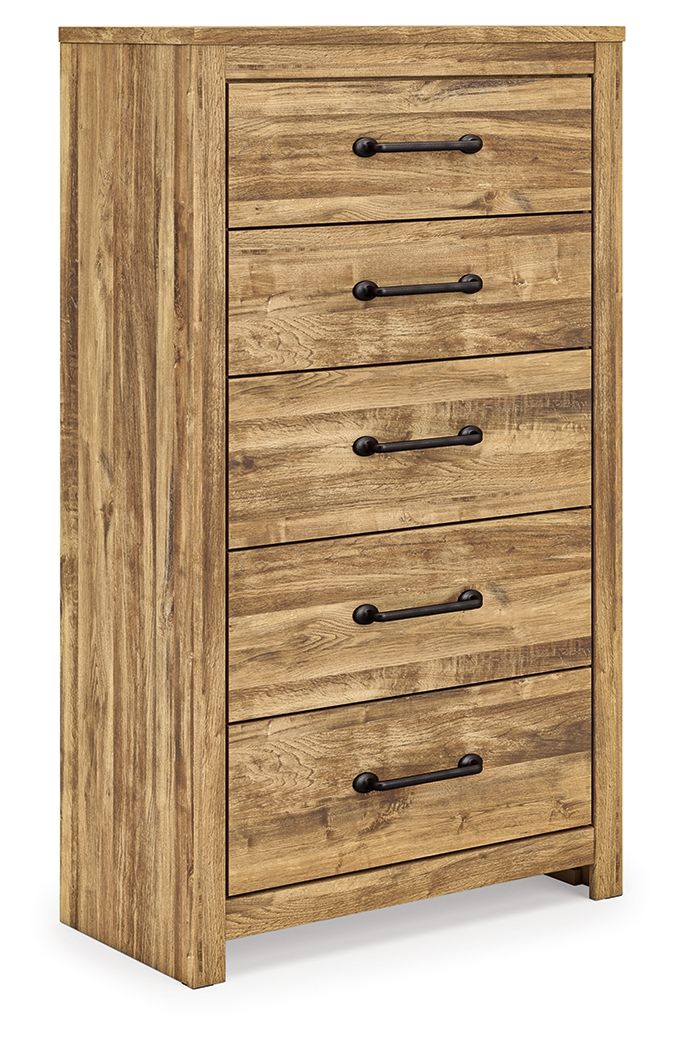 Maystonna - Five Drawer Chest - Brown - Urban Living Furniture (Los Angeles, CA)