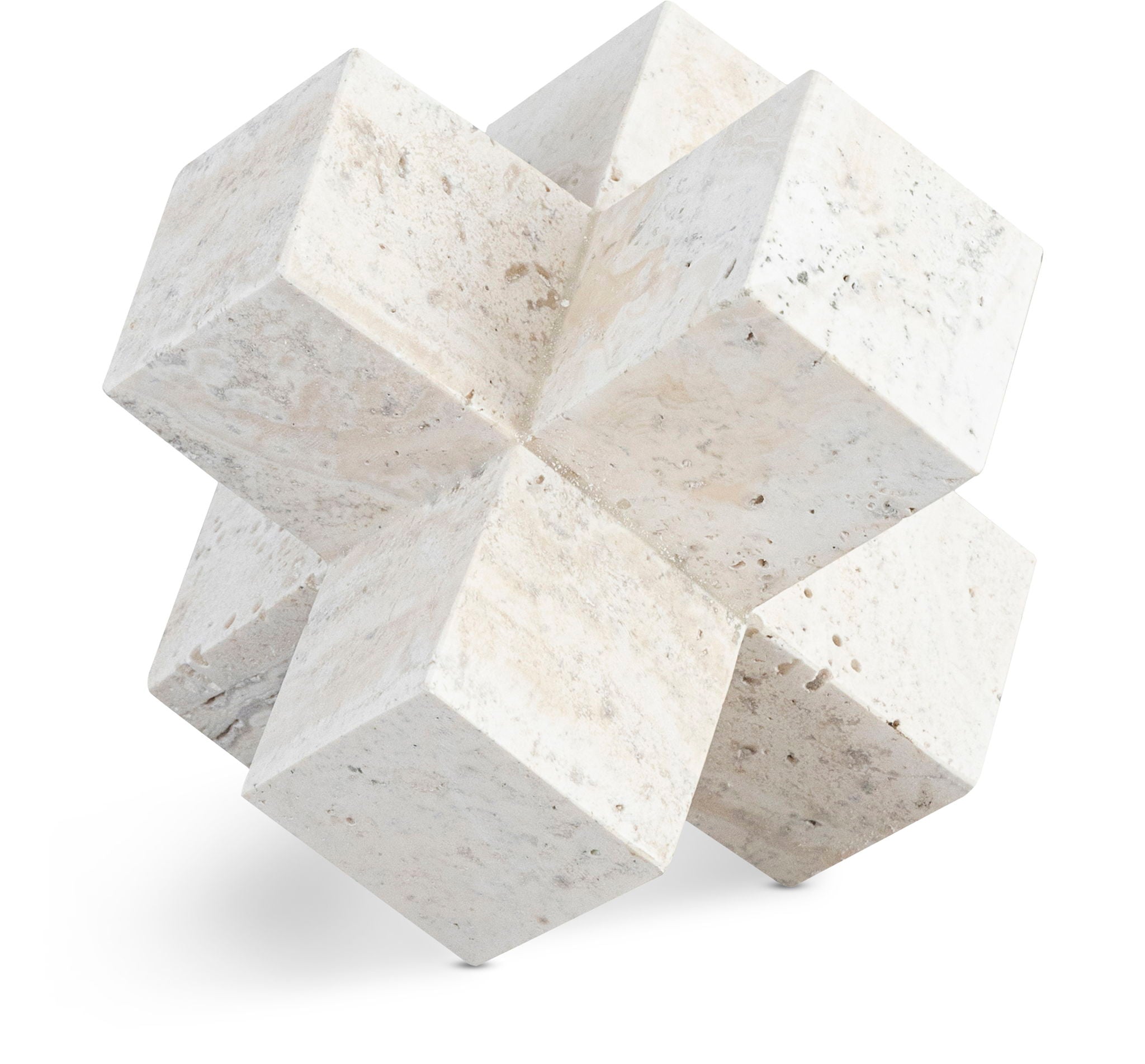 Jack - Travertine Decorative Object - Natural - Urban Living Furniture (Los Angeles, CA)