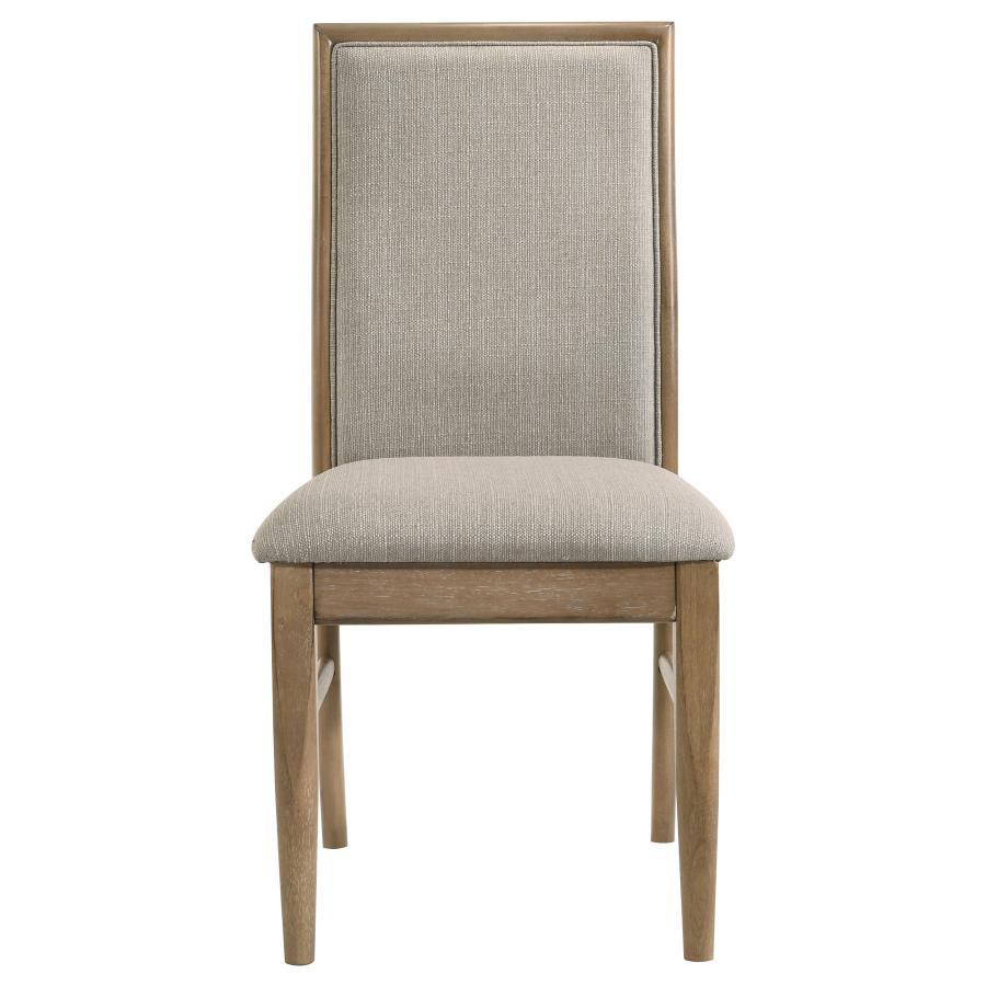 Adina - Upholstered Dining Side Chair (Set of 2) - Barley - Urban Living Furniture (Los Angeles, CA)