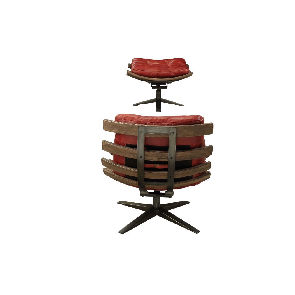Gandy - 2Pc Pk Chair & Ottoman - Urban Living Furniture (Los Angeles, CA)