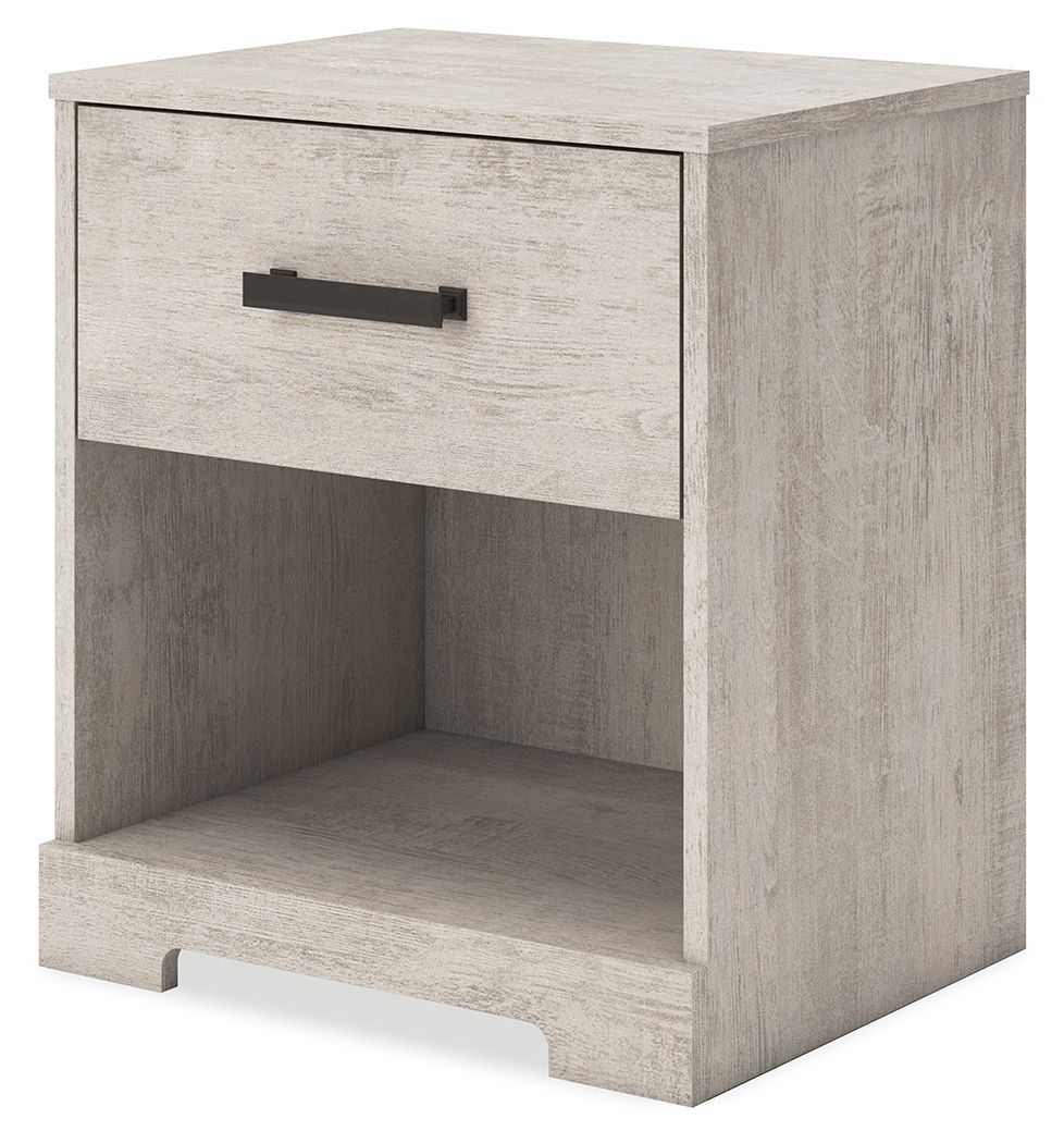 Shawburn - Gray - One Drawer Night Stand - Urban Living Furniture (Los Angeles, CA)