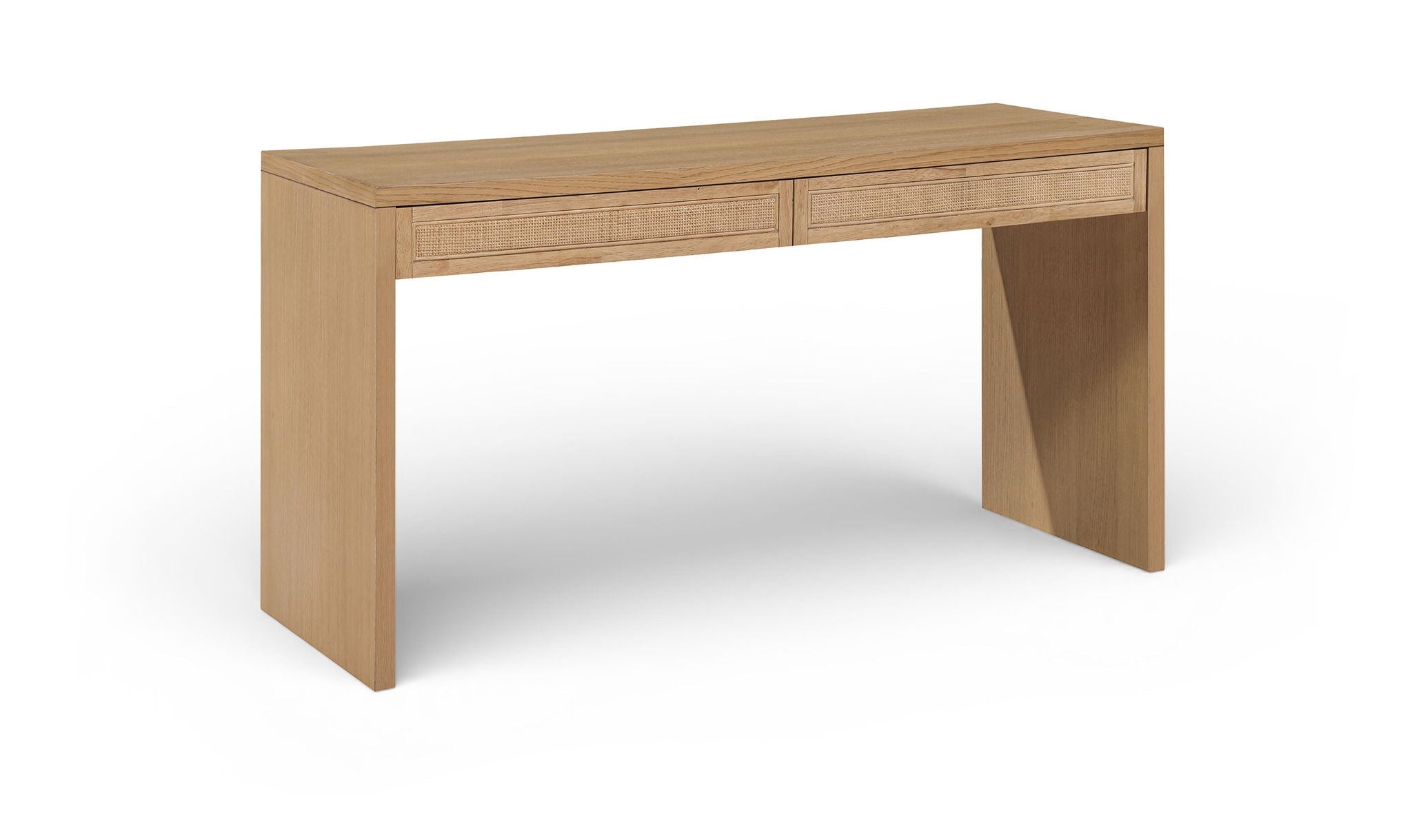 Avro - Solid Wood And Oak Veneer Desk - Urban Living Furniture (Los Angeles, CA)