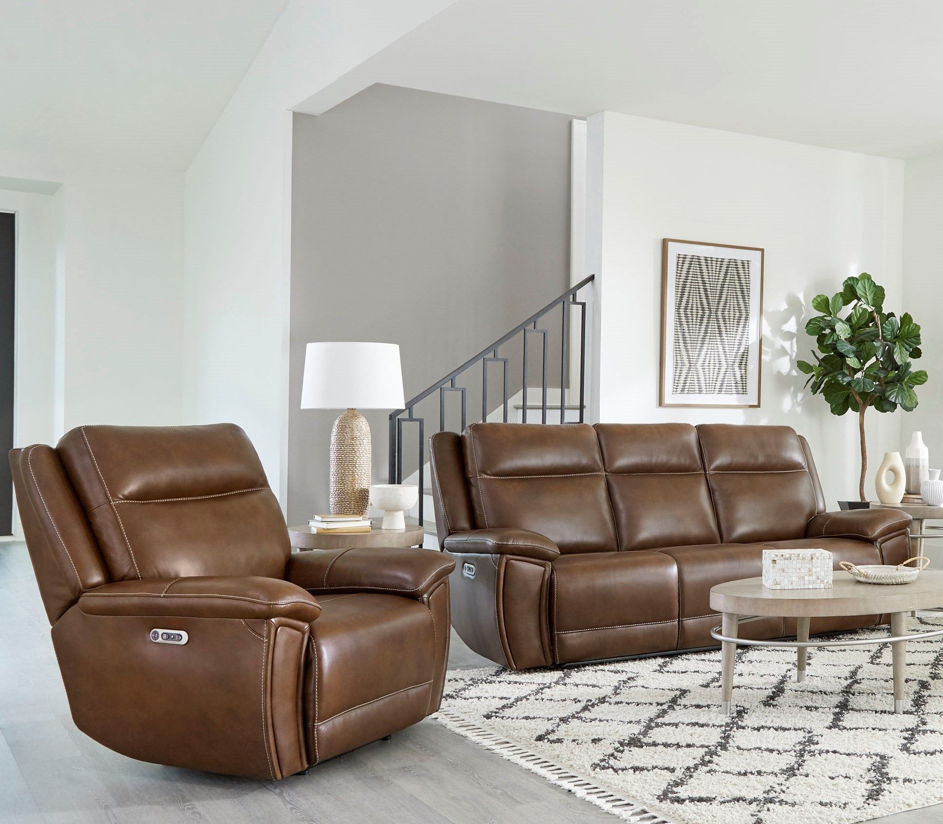 Jameson - Power Reclining Zero Gravity Sofa Set - Urban Living Furniture (Los Angeles, CA)