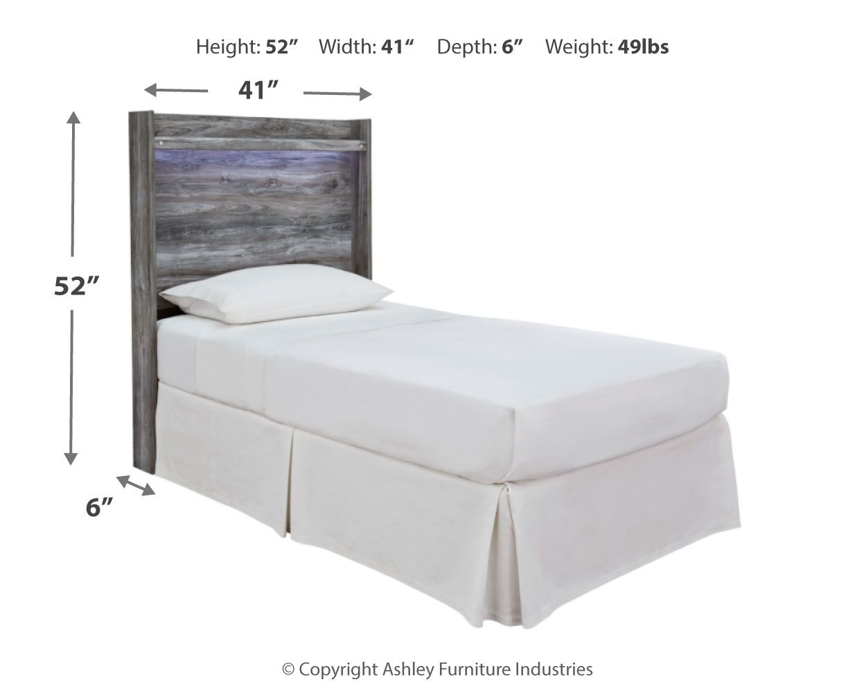Baystorm - Panel Headboard - Urban Living Furniture (Los Angeles, CA)