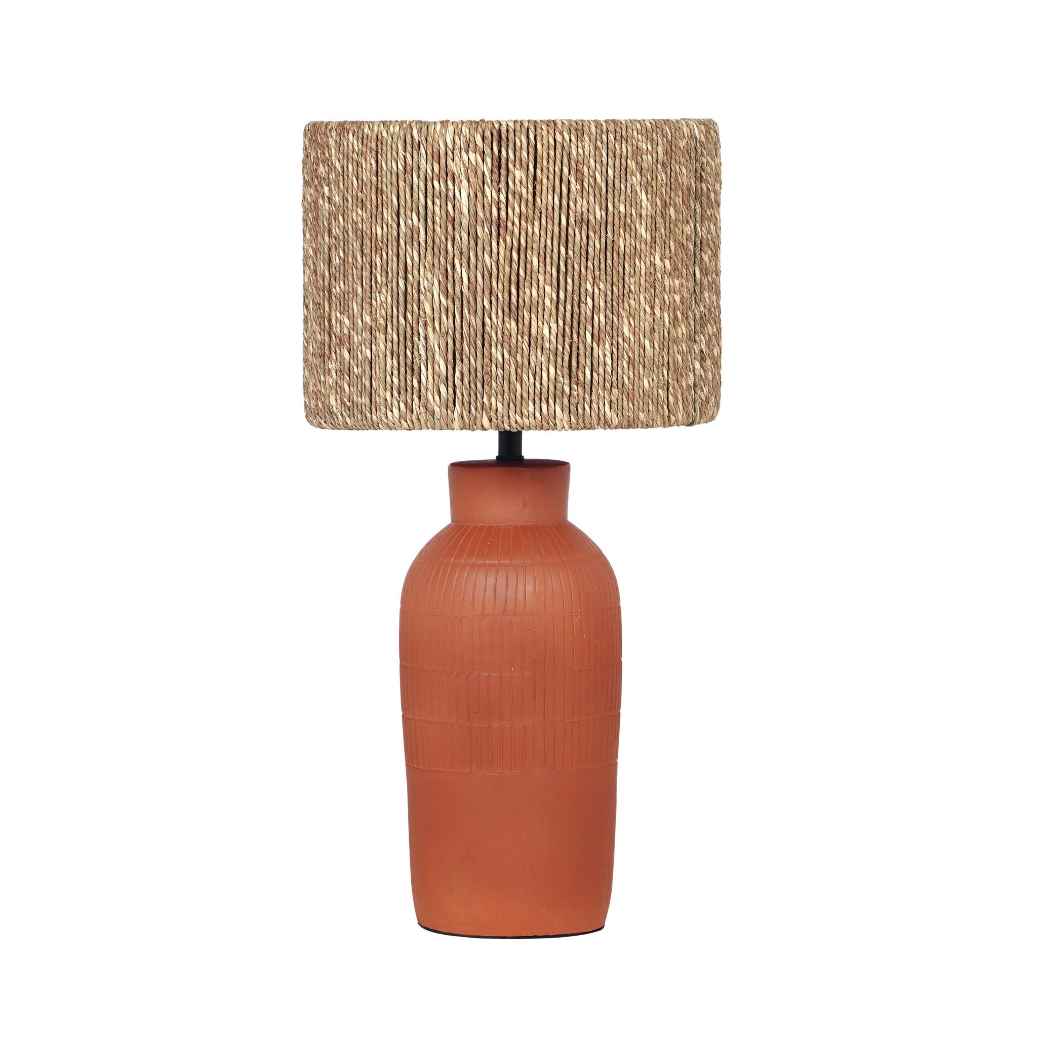 Atrani - Table Lamp - Natural / Terracotta - Urban Living Furniture (Los Angeles, CA)